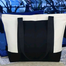 Fabric Tote Bag With Zipper And Pocket - Durable for Daily Versatile Use image