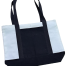 Fabric Tote Bag With Zipper And Pocket - Durable for Daily Versatile Use image