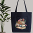 Fabric Tote Bag With Zipper and Pocket image