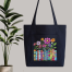 Fabric Tote Bag With Zipper and Pocket image