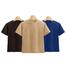 Fabrilife Kids Premium Blank T-Shirt Combo - Chocolate, Tan, Deep Blue image