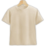 Fabrilife Kids Premium Blank T-Shirt - Cream image