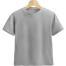 Fabrilife Kids Premium Blank T-Shirt - Silver image