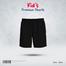Fabrilife Kids Premium Cotton Shorts - Black image