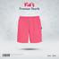 Fabrilife Kids Premium Cotton Shorts - Deep Pink image