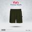 Fabrilife Kids Premium Cotton Shorts - Olive image