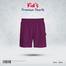 Fabrilife Kids Premium Cotton Shorts - Purple image