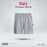 Fabrilife Kids Premium Cotton Shorts - Silver image