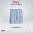 Fabrilife Kids Premium Cotton Shorts - Sky blue image