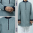 Fabrilife Kid's Premium Panjabi - Silver image