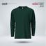 Fabrilife Mens Premium Blank Full Sleeve T-Shirt - Green image
