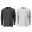Fabrilife Mens Premium Blank Full Sleeve T Shirt Combo - Anthra Melange, Gray Melange image