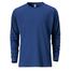 Fabrilife Mens Premium Blank Full Sleeve T-Shirt - Deep Blue image