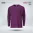 Fabrilife Mens Premium Blank Full Sleeve T-Shirt - Purple image