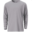 Fabrilife Mens Premium Blank Full Sleeve T-Shirt- Silver image