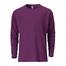 Fabrilife Mens Premium Blank Full Sleeve T-Shirt - Purple image