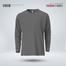 Fabrilife Mens Premium Blank Full Sleeve T-Shirt - Charcoal image