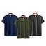 Fabrilife Mens Premium Blank T-shirt -Combo- Navy, Olive, Anthra Melange image
