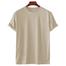 Fabrilife Mens Premium Blank T-shirt - Cream image