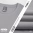 Fabrilife Mens Premium Blank T-shirt- Silver image