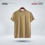 Fabrilife Mens Premium Blank T-shirt- Tan image