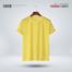 Fabrilife Mens Premium Blank T-shirt- Yellow image