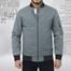 Fabrilife Mens Premium Bomber Jacket - Light Ash image