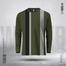 Fabrilife Mens Premium Designer Edition Full Sleeve T Shirt - Olive image
