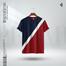 Fabrilife Mens Premium Designer Edition T Shirt - Red image
