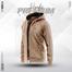 Fabrilife Mens Premium Hoodie Urban - Light Coffee image