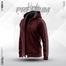 Fabrilife Mens Premium Hoodie Urban - Redwine image