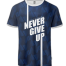 Fabrilife Mens Premium Sports T-shirt - Never Give Up image