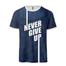 Fabrilife Mens Premium Sports T-shirt - Never Give Up image