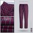 Fabrilife Mens Premium Trouser - Maroon Stripe image
