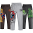 Fabrilife Premium Boys Trouser Combo - Superman, Spiderman, Hulk image