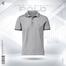 Fabrilife Premium Double PK Cotton Polo - Gray Melange image