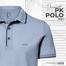 Fabrilife Premium Double PK Cotton Polo - Sky Blue image