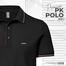 Fabrilife Premium Double PK Cotton Polo - Black image