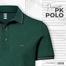 Fabrilife Premium Elite Edition Double PK Cotton Polo - Green image