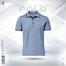 Fabrilife Premium Elite Edition Double PK Cotton Polo - Sky Blue image