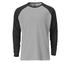 Fabrilife Premium Full Sleeve Raglan T-Shirt - Gray Melange image