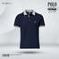 Fabrilife Single Jersey Knitted Cotton Polo - Navy image