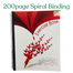 Falaq 200page Spiral Binding Math Khata (Random Body Color) image