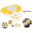 Famous Plastic Egg Cutter Slicer - Multicolor image