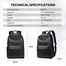 Fantech BG987 Black Backpack image