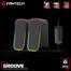 Fantech GS304 GROOVE Dual Mode (Wired and Bluetooth) RGB Gaming Speaker image
