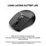 Fantech Go W605 Wireless Mouse Black Colour image