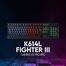 Fantech K614L Fighter III Membrane Backlit Black Wired Gaming Keyboard image