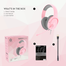 Fantech MH88 Sakura Edition Wired Headphones image