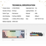 Fantech MK912 Mercury Mechanical Keyboard Pink image